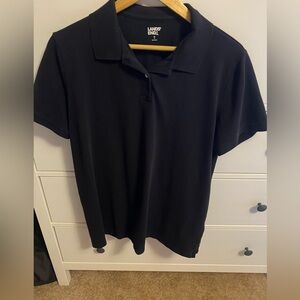 Lands End Polo, Women’s XL, black
